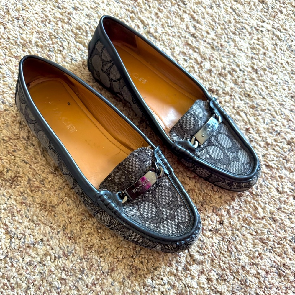 Coach Moccasin Slip On Shoes